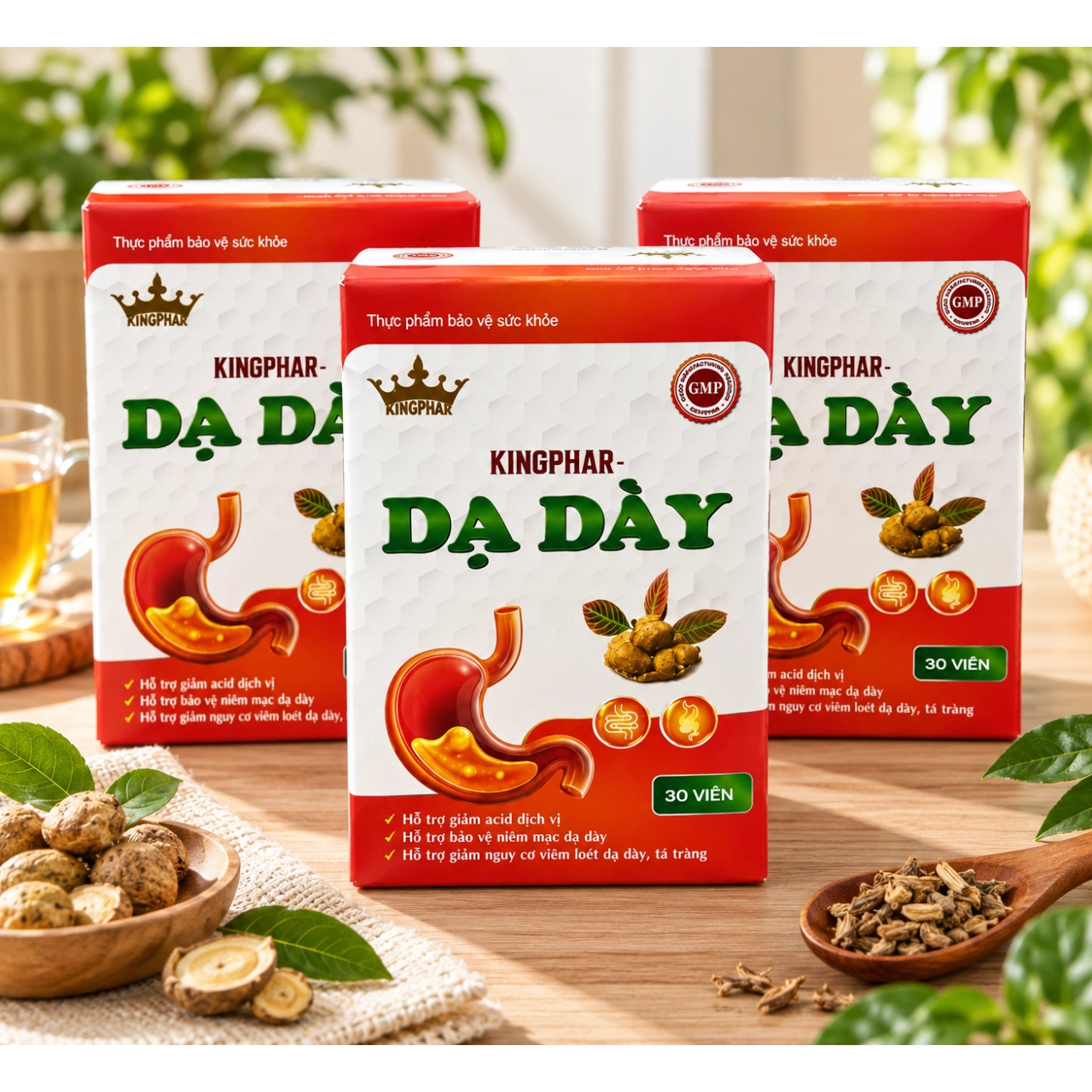THỰC PHẨM BẢO VỆ SỨC KHỎE KINGPHAR – DẠ DÀY