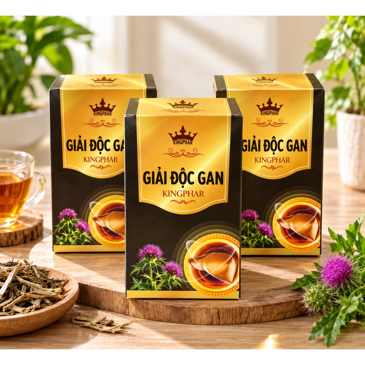 Thực phẩm bảo vệ sức khỏe: GIẢI ĐỘC GAN KINGPHAR