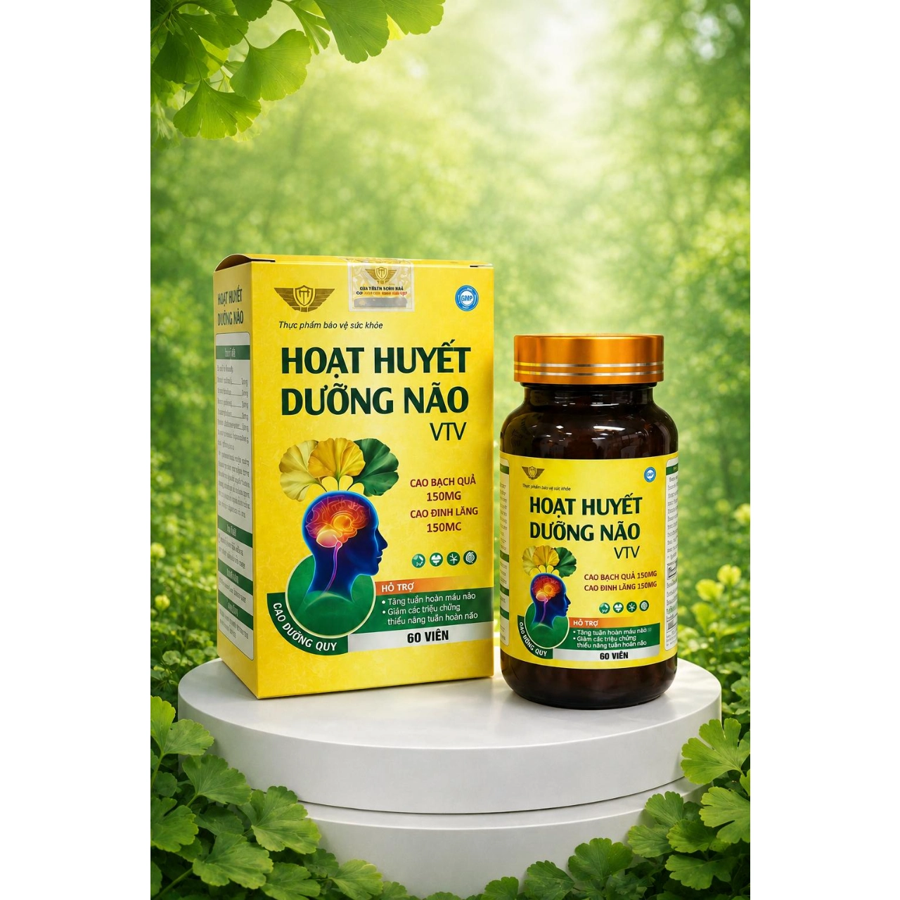 VIÊN BỔ NÃO THÔNG MẠCH GINKGO BILOBA CERE BRAIN MAX