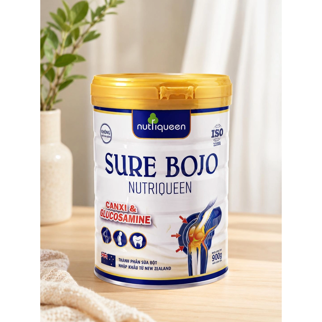 SỮA SURE BOJO NUTRIQUEEN – DINH DƯỠNG BỔ SUNG CANXI 900G