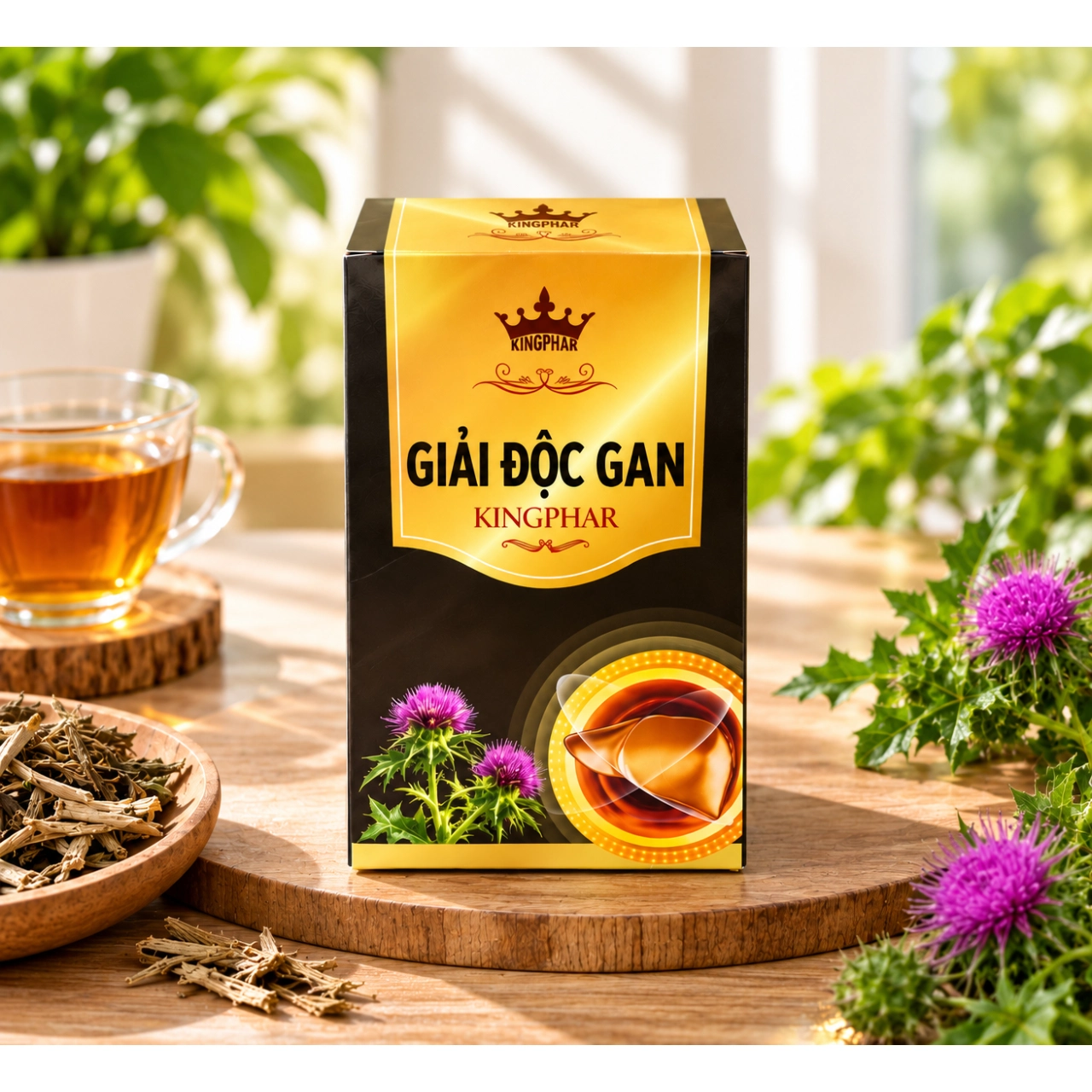 Thực phẩm bảo vệ sức khỏe: GIẢI ĐỘC GAN KINGPHAR