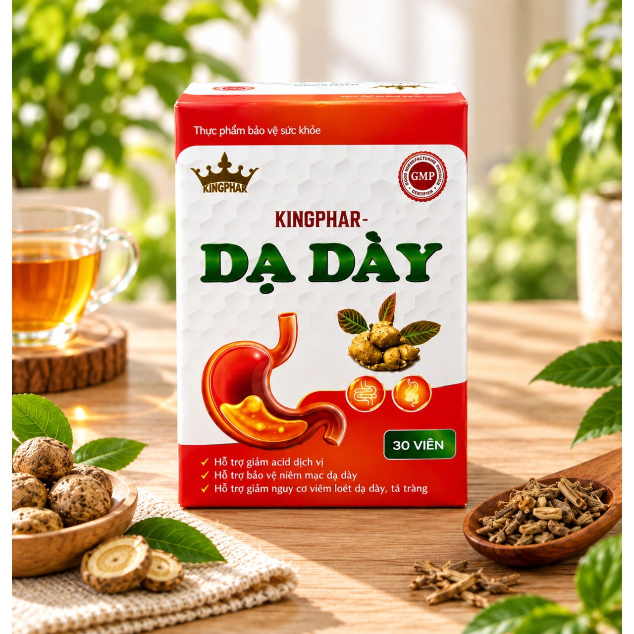 THỰC PHẨM BẢO VỆ SỨC KHỎE KINGPHAR – DẠ DÀY